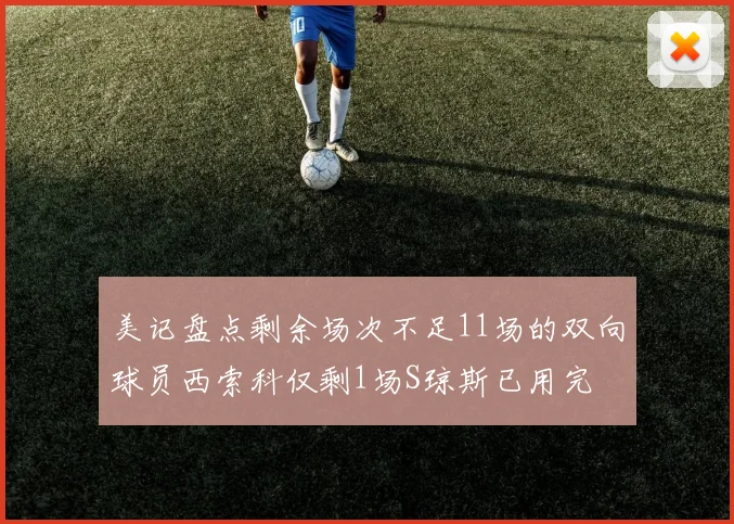 美记盘点剩余场次不足11场的双向球员西索科仅剩1场S琼斯已用完